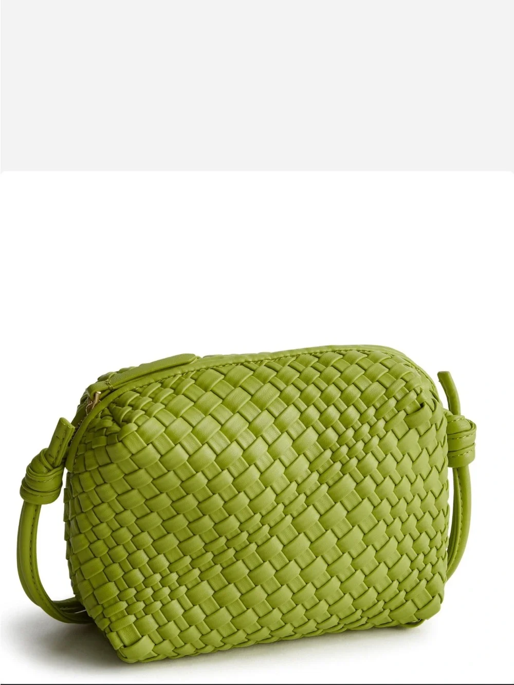 Vera Bradley Woven Crossbody Spanish Green